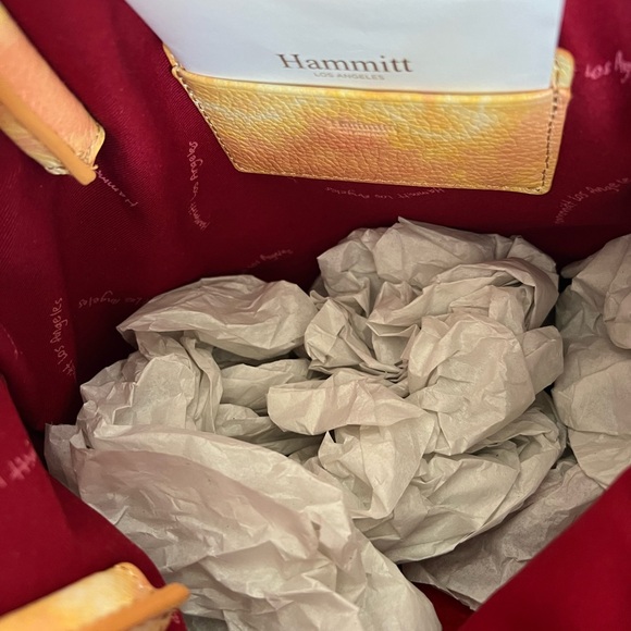 Hammitt Oliver Medium TieDye Mango bag NEW - Picture 6 of 7